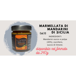 Marmellata mandarini di Sicilia