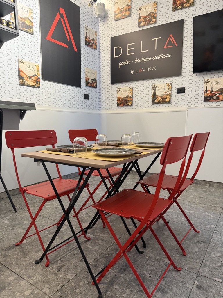 Sala interna del Ristorante Lavika
